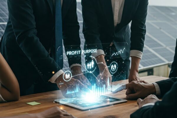 people discussing their profit margins